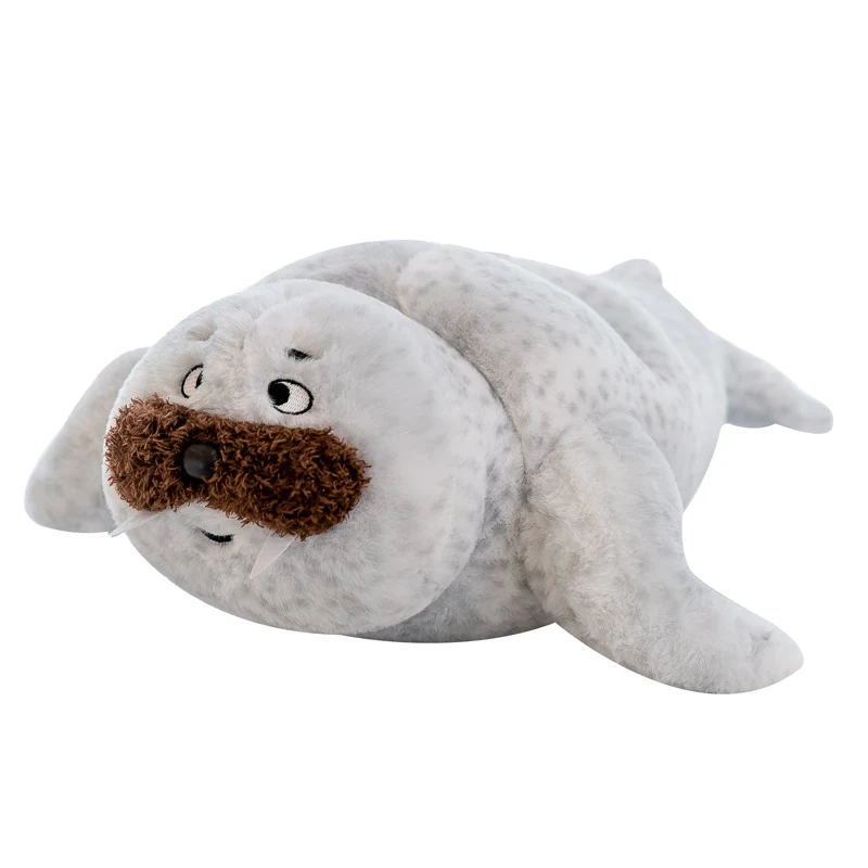 

50/70cm Simulation Cartoon Seal Soft Funny Sea Lion Plush Toy Stuffed Anime Animals Pillow Kids Boys Girls Home Decor Toys Gifts