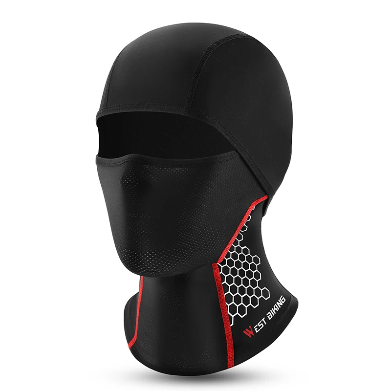 AliExpress West Biking WEST BIKING Summer Ice Silk Balaclava UPF50+ Sunproof Cycling Reflective Caps Breathable Hiking Fishing Hat Cooling Sport Gear
