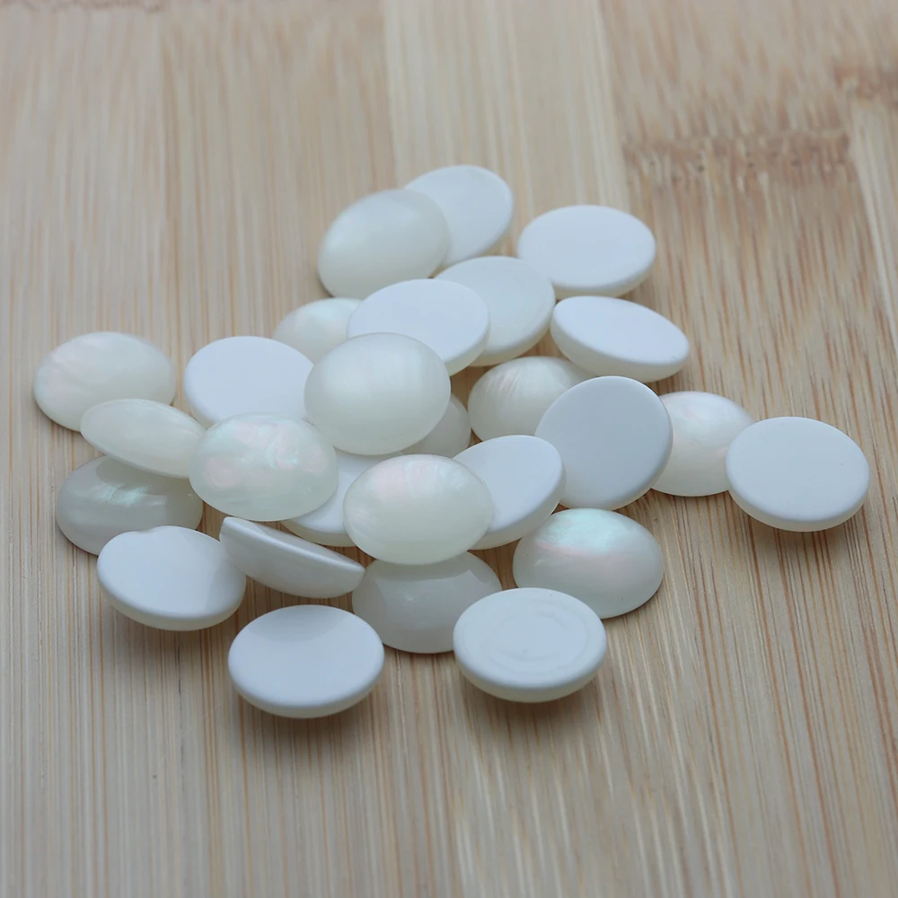 

30 шт. 10/12 мм бусины с имитацией ракушки из смолы, круглые кабошоны с плоской задней частью, камея, бусины для изготовления ювелирных изделий, кольцо «сделай сам», ожерелье