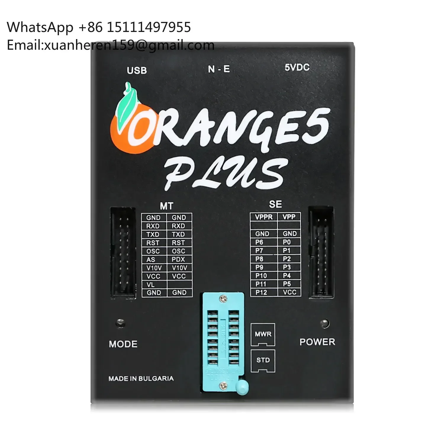 Orange5 Plus V1.35 Orange 5 ECU Programmer With Full Adapter Enhanced Functions with USB Dongle