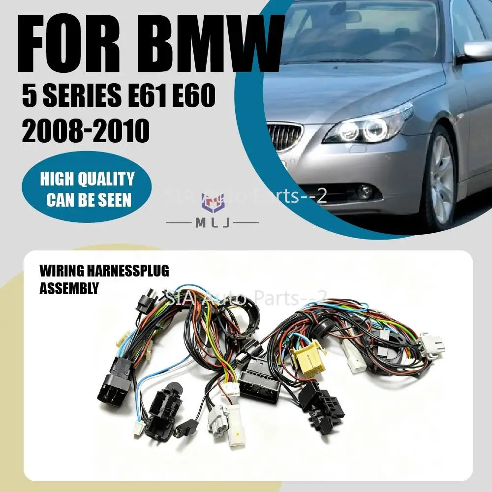 

New For BMW 5 Series E60 E61 2008-2010 Front Xenon Headlight Internal Wiring Harness Plug Assembly Car Repartment Accessories