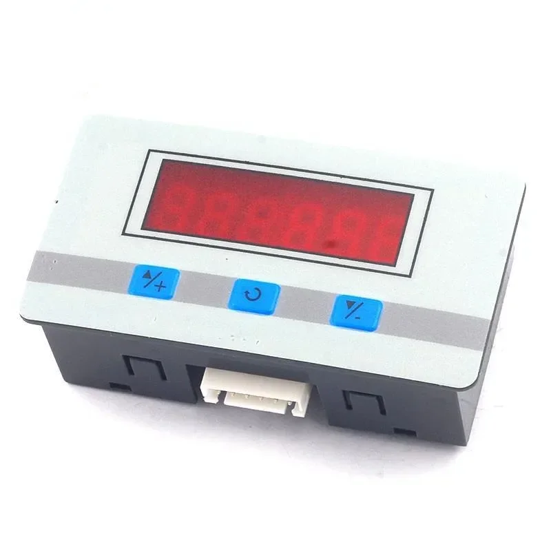 وحدة عداد رقمية LED صغيرة تيار مستمر/AC5V ~ 24 فولت مع واجهة إشارة NPN وPNP نطاق العد 1 ~ 9999999 مرة