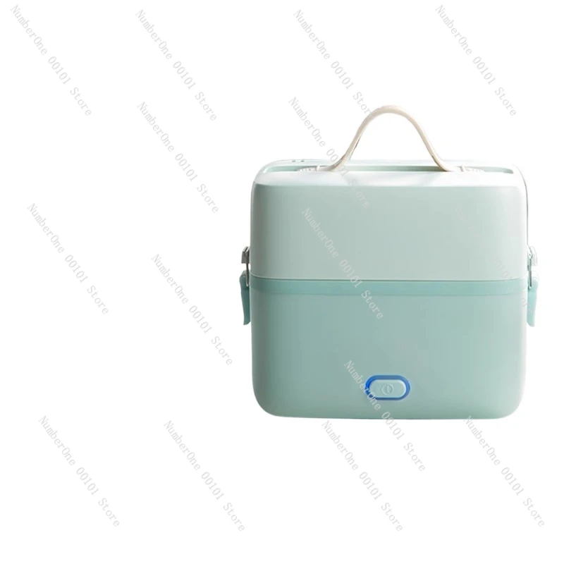 Electric lunch box insulation Plug-in heating Self-heating cooking hot rice artifact with rice pot bucket