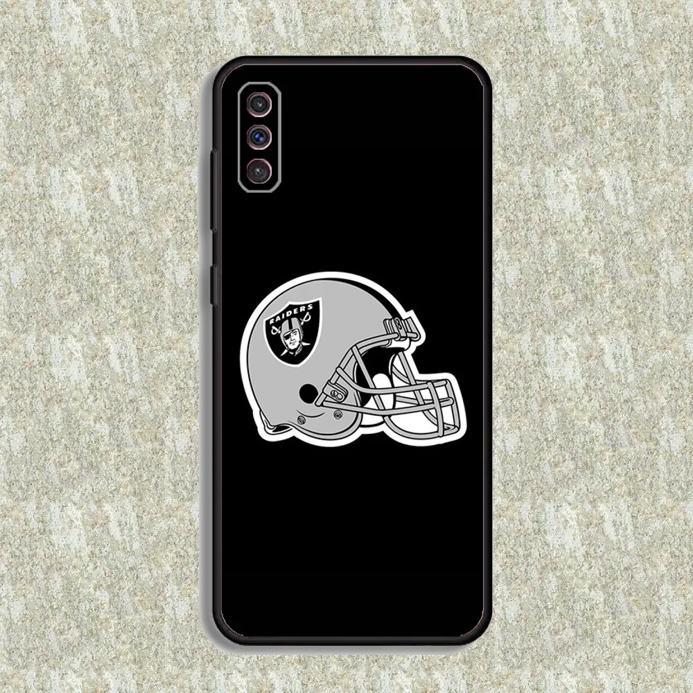 Oakland Raiders Phone Case For Samsung S23,23,22,30,21,10,9,Note20 Ultra,Lite,Ultra,5G,Plus,FE,Black Soft Case