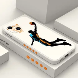 Wild Basketball Phone Case For iPhone 17 16 15 14 13 12 11 Pro Max Mini X XR XS MAX Plus Cover