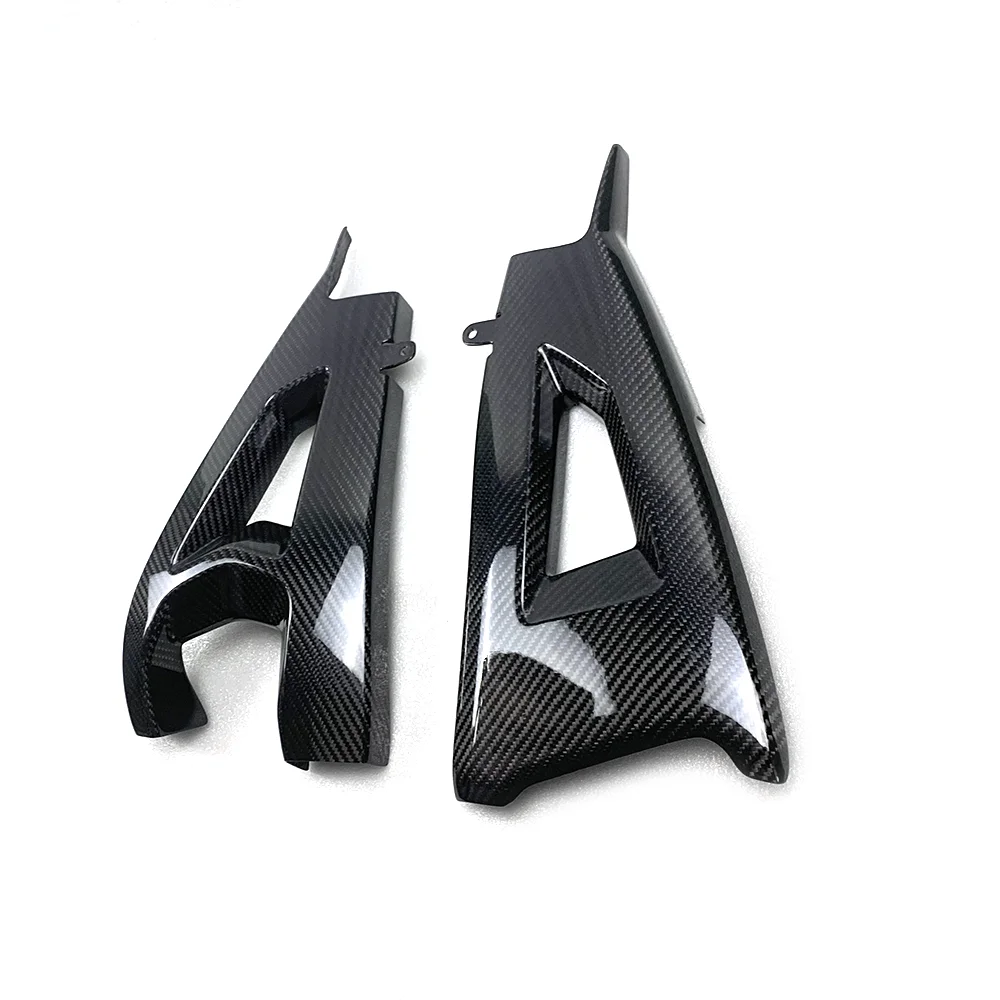 For Kawasaki ZX10 2016-2023 100% Carbon Fiber Swingarm Covers Protectors