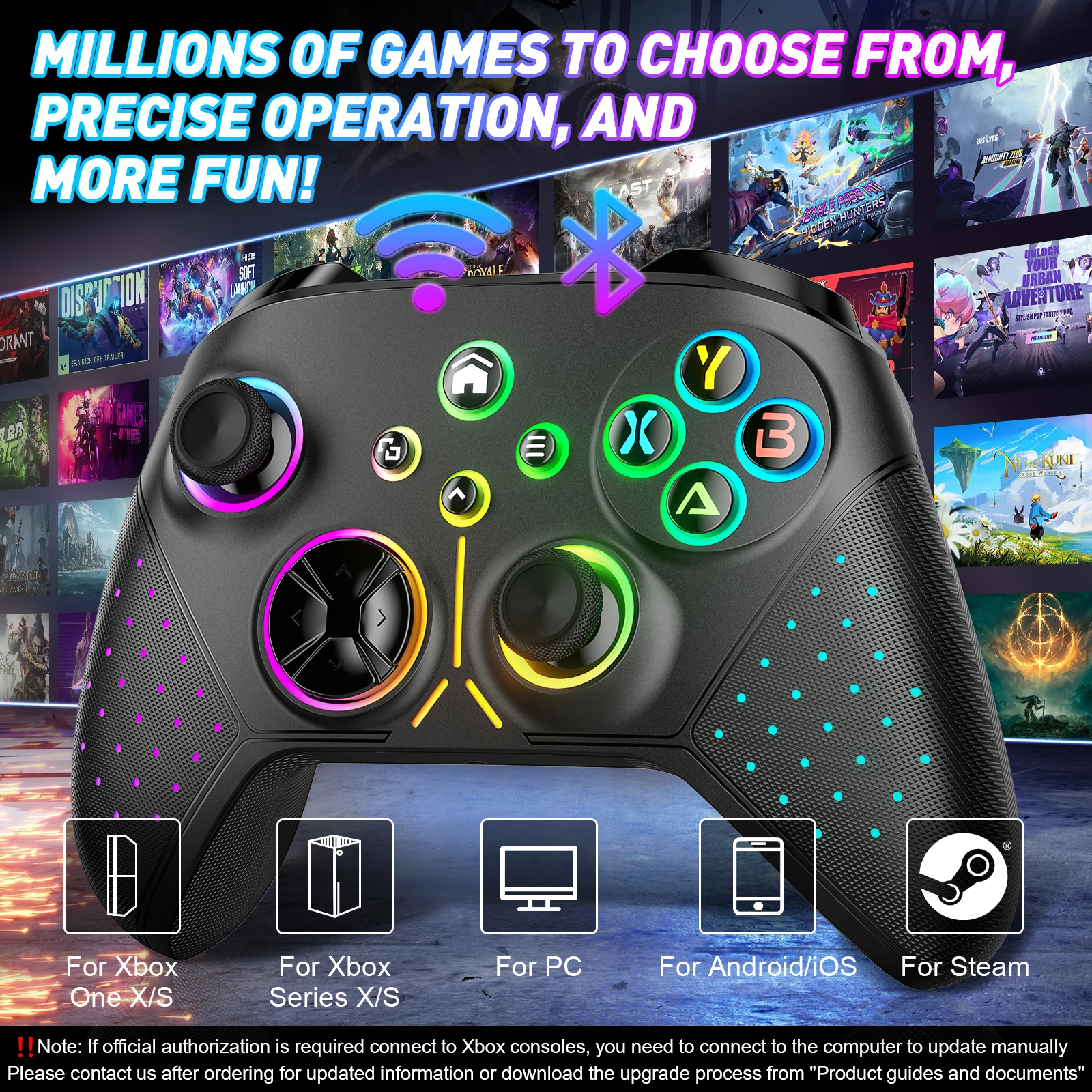 จอยสติ๊กสำหรับเกม Xbox One/S/S - Pc Gaming Xbox Controller บทวิจารณ์และราคา