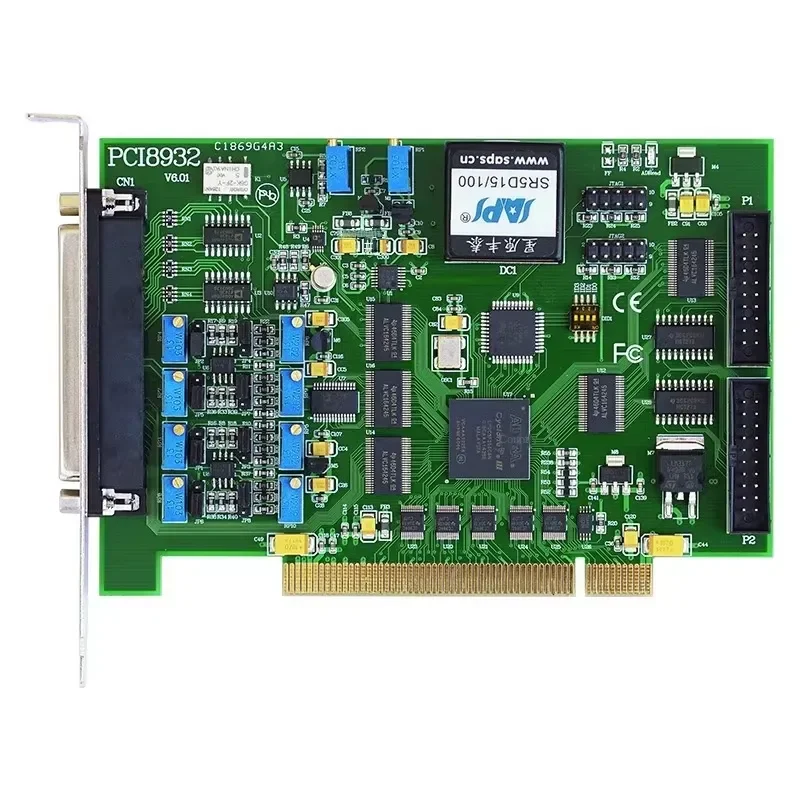 2026 Hot! Same as NI MXTD 16-Way PCI8932 DAQ Data Acquisition Card with AD DA DIO Inverter PCBA