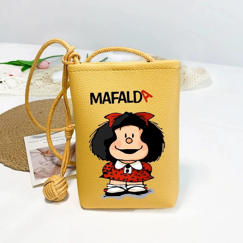 

Женские сумки MAFALDA из искусственной кожи, модные вместительные сумки через плечо, маленькие сумки на плечо для женщин, сумка для телефона с клапаном