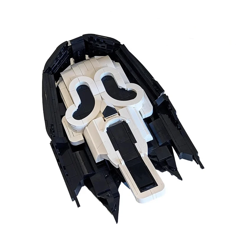 Bricklink Halloween Ideas Movie Screams Figures Ghost Faces Mask Sets MOC Creative Building Blocks Toys Children Christmas Gift view 5