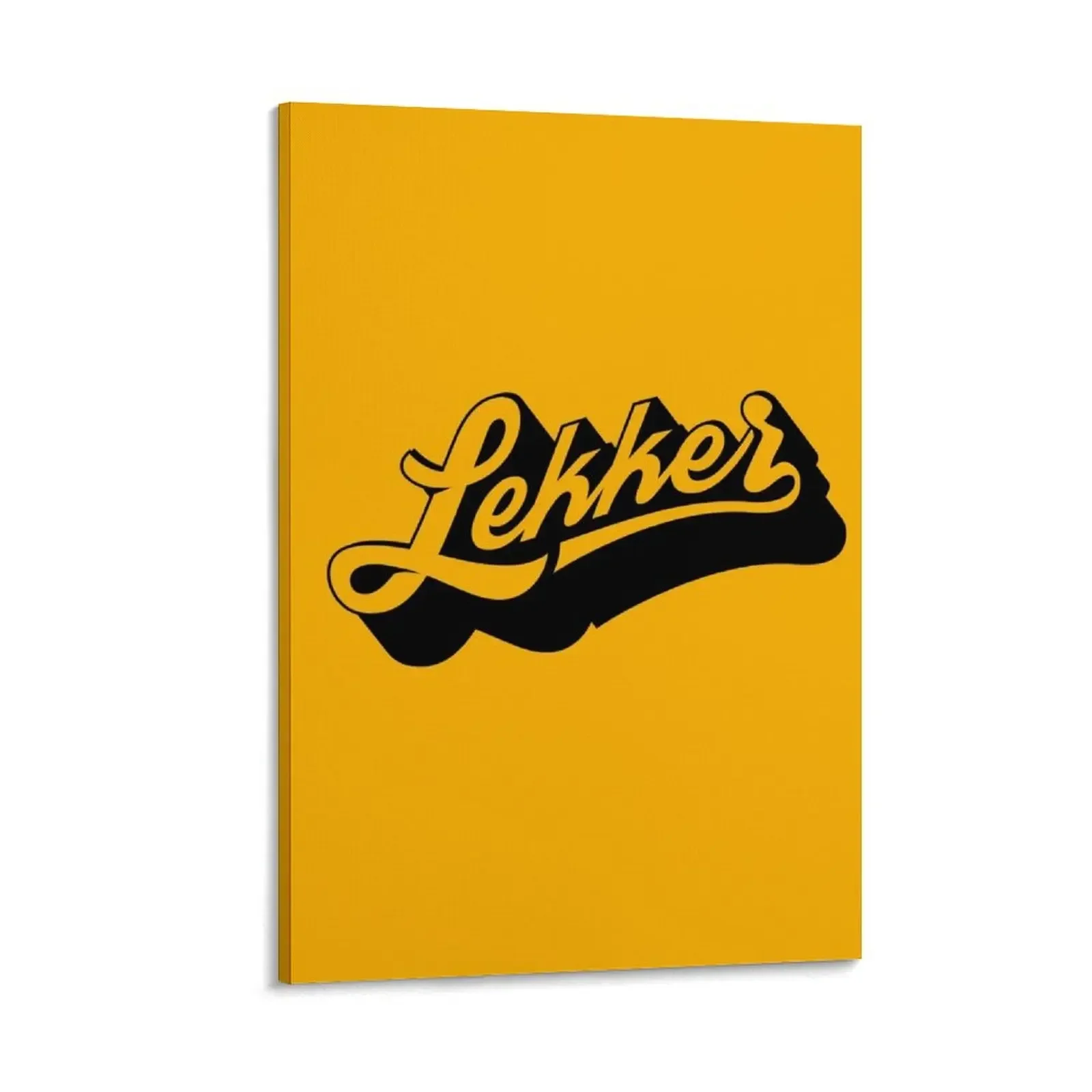 

Lekker Script Canvas Painting interior paintings decorative frames wall room house decoration decorations for the room