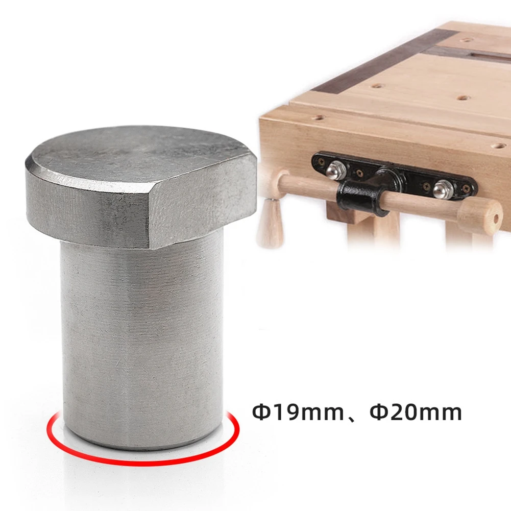 A84X-6Pcs Bench Dogs Workbench Peg Brake Stop Clamp Positioning Planing Plug Shop Essential Woodworking Tool