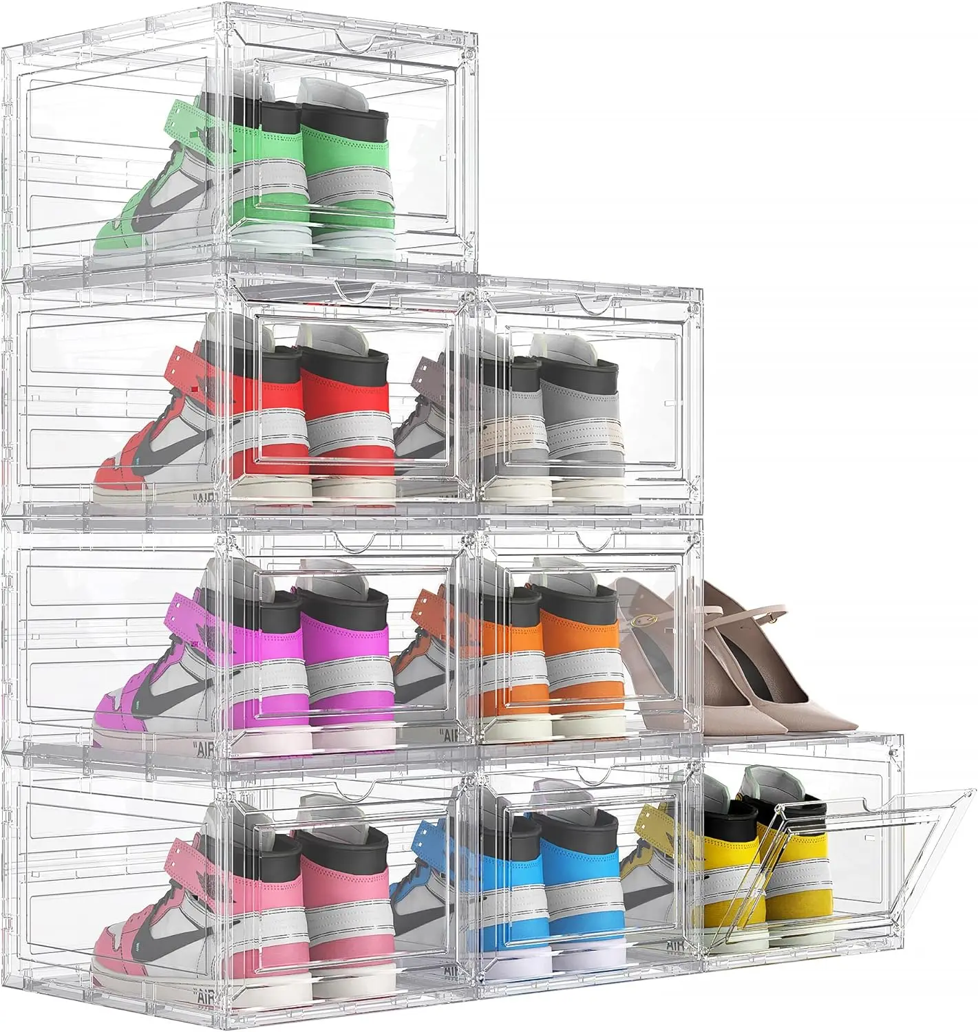 grandes-caixas-de-armazenamento-empilhaveis-claras-engrossar-organizador-plastico-rigido-para-armario-sapato-dobravel-xx-tamanho-14-8-pack