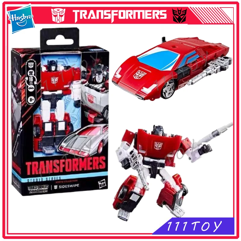 

В наличии Hasbro Трансформеры Классические игрушки Age Of The Primes Делюкс Sideswipe Фигурка Робот Игрушка Коллекционные подарки Хобби