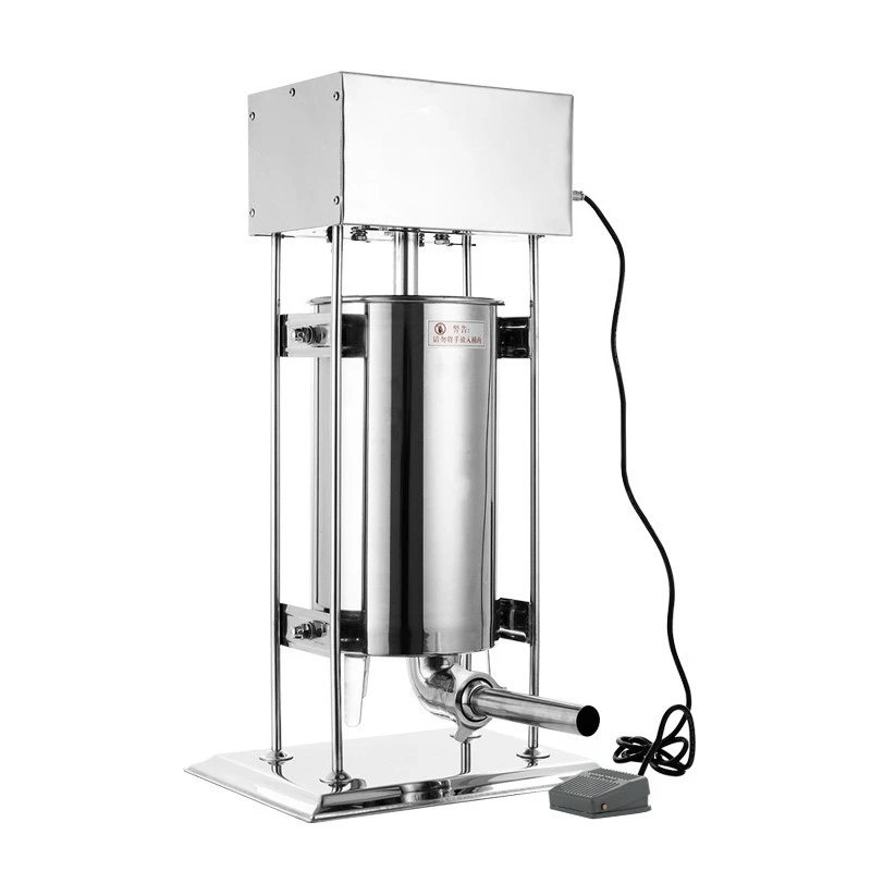 

10L sausage machine, commercial electric stainless steel sausage machine, household sausage filling machine
