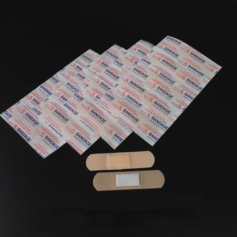 50pcs/set English Letters Band Aid First Aid  Strips Wound Dressing Patches 72*19mm First Aid Plasters Adhesive Bandages