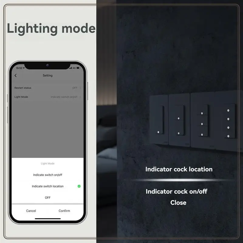 Interruptor de luz inteligente Tuya Wifi confiable necesita cable neutro 110-250V luz de botón de EE. UU. para Alexa Google Home Smart Life, Tuya Wifi