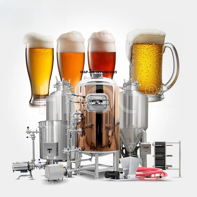 Automatic 200 Liter 1000 Liter Brewery Draft Beer Make Plant Beer System Brew Equipment