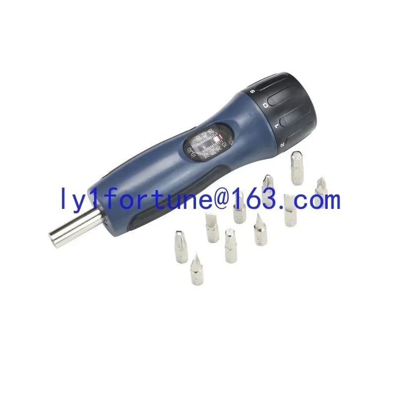 10-70 pound preset torque screwdriver with 10-position, drive torque wrench screwdriver set for maintenance, bicycle repair