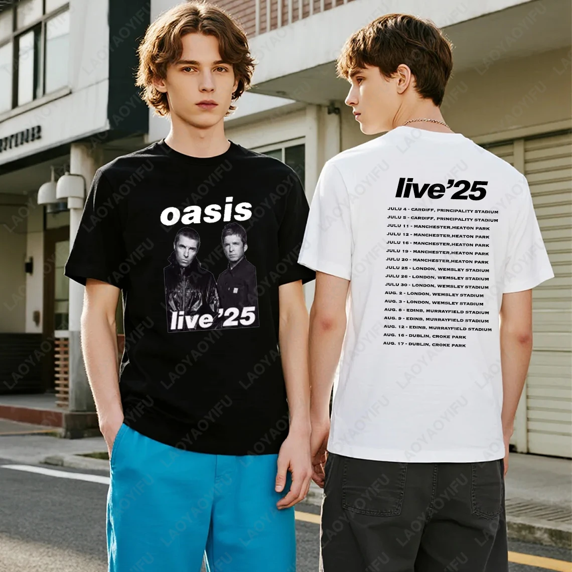 Women'S Fashion Uk 2025 - Oasis Live 2025 UK Tour Grafische