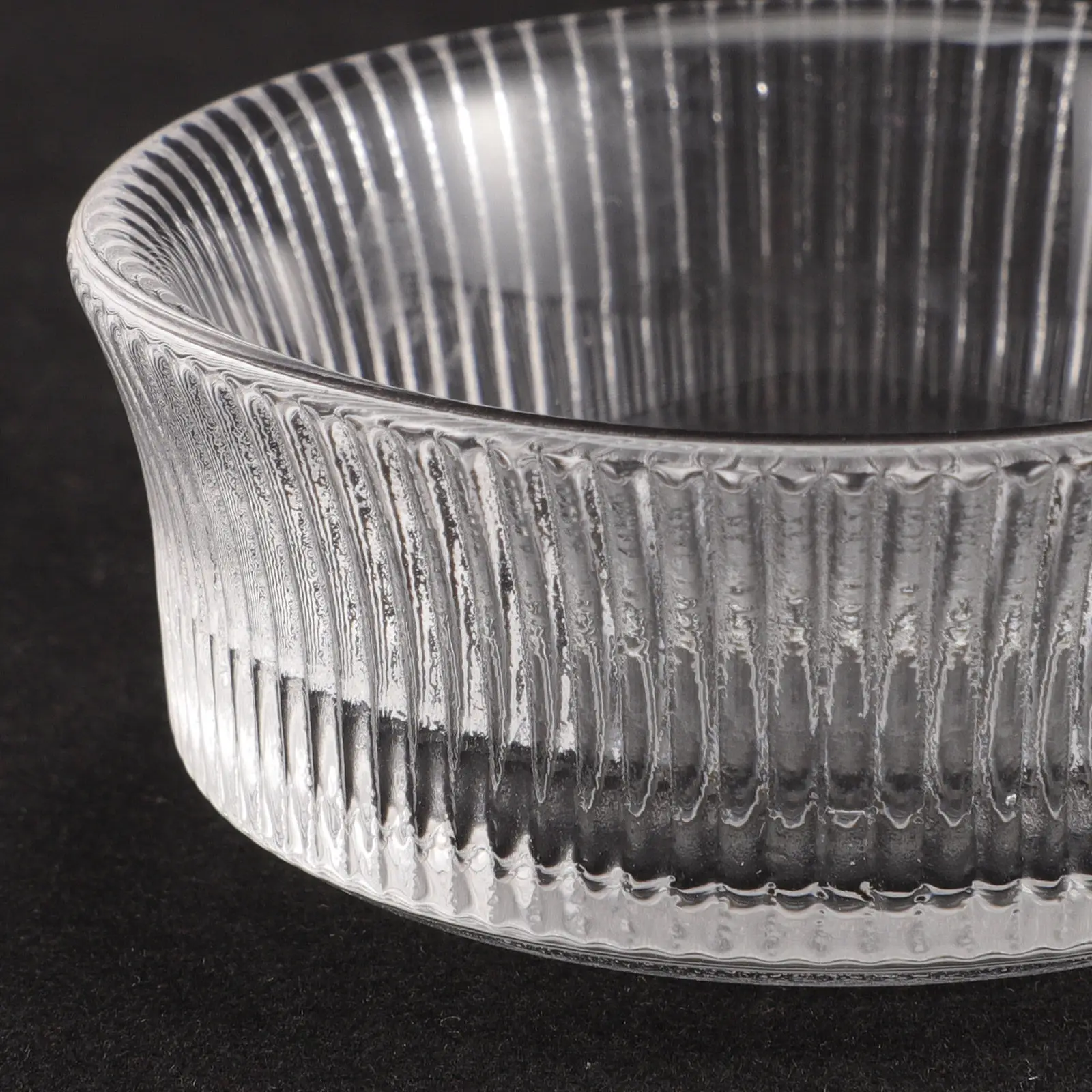 Elegant Small Glass Nail Dappen Dish for Acrylic Nails Lightweight Portable Mixing Bowl for Acrylic Powder Glitter DIY Manicure