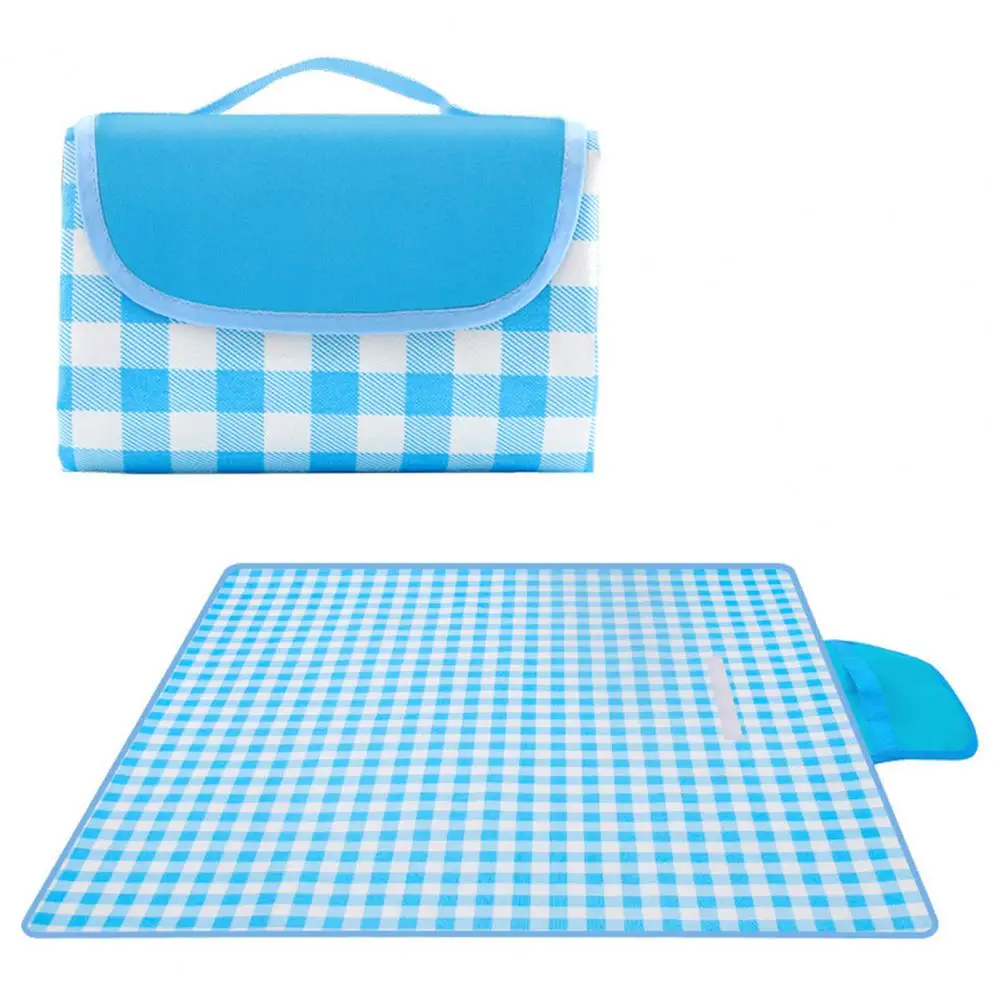 

Camping Sand Mat Wear-resistant Easy to Carry Folding Type Beach Blanket Picnic Mat 3 Colors Picnic Mat Camping Accessories
