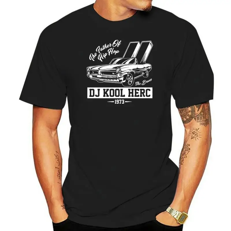 DJ KOOL HERC THE FATHER OF HIP HOP 1973 BRONX RAPPER ADULTS  T-SHIRT