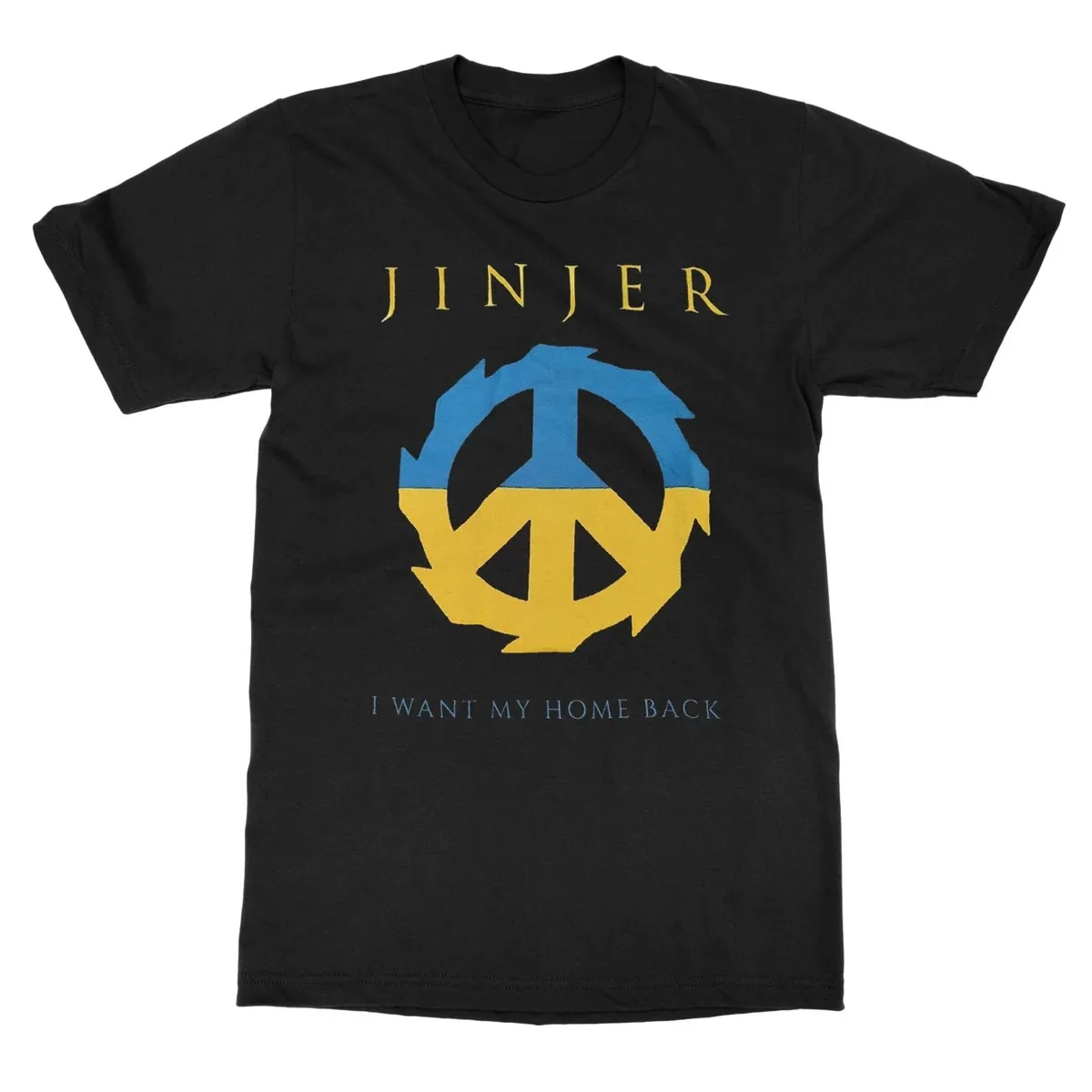 Jinjer Progressive Metal Duel Album Bullet Motif Graphic Print T Shirt Classic Band Merch Unisex T Shirt