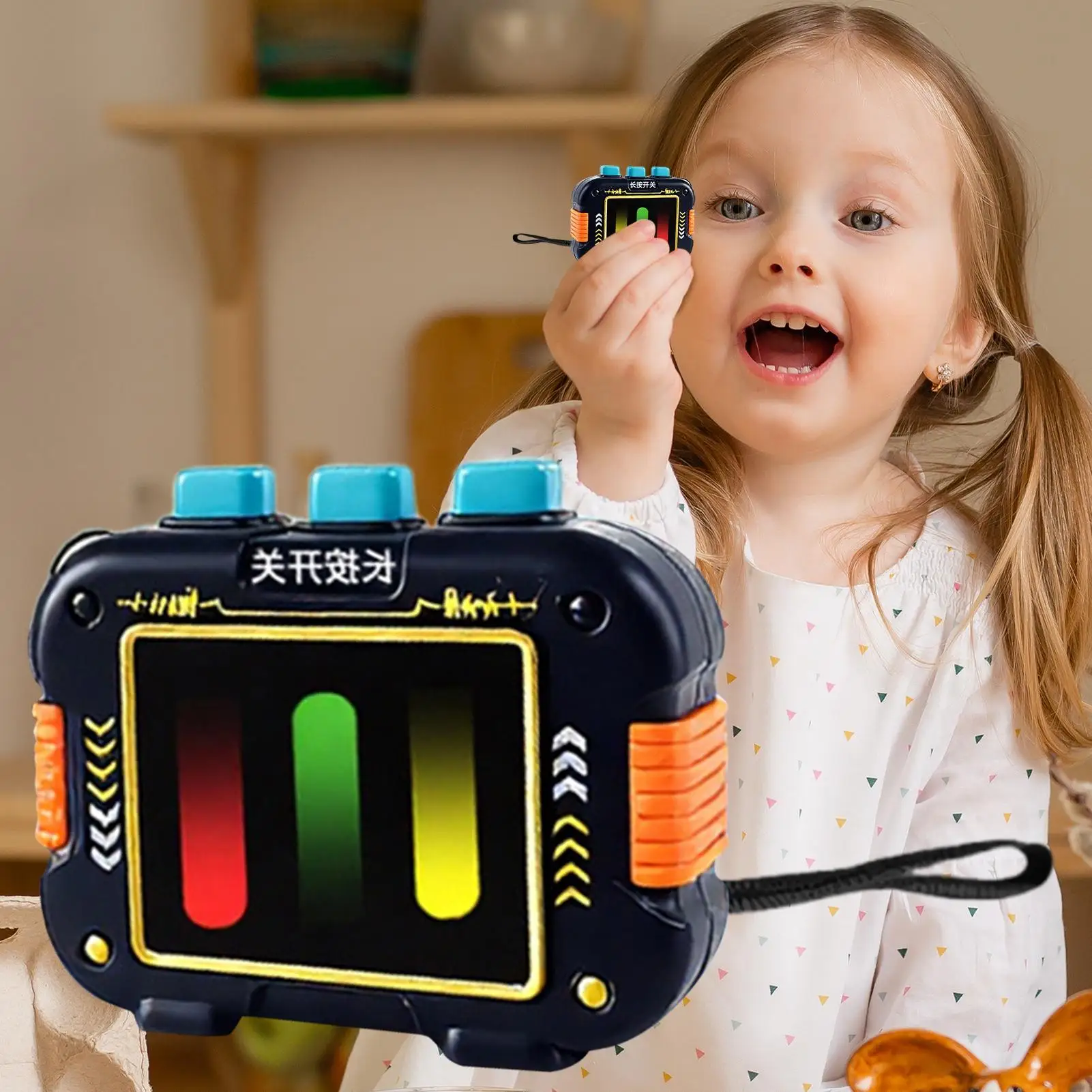 لعبة الدفع السريع تضيء لعبة الإيقاع ألعاب متململة مع صوت للمنزل والسفر والاسترخاء وتركيز عيد الميلاد