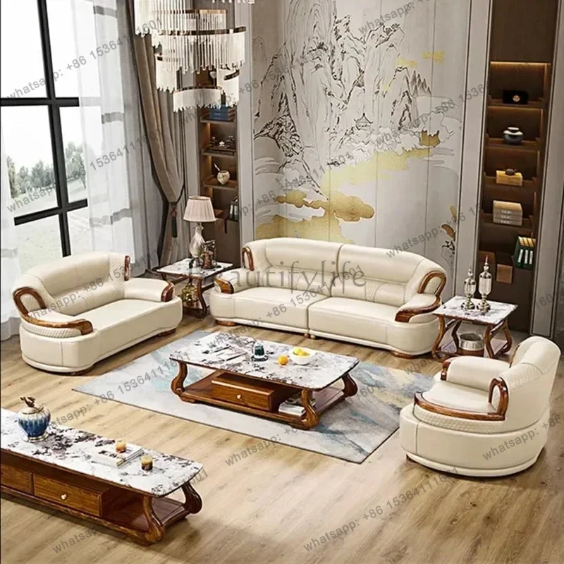 Luxury Foam Modern Sofa Living Room Blue Solid Wood Nordic Sofas Lazy European Lounge Woonkamer Banken Apartment Home Furniture