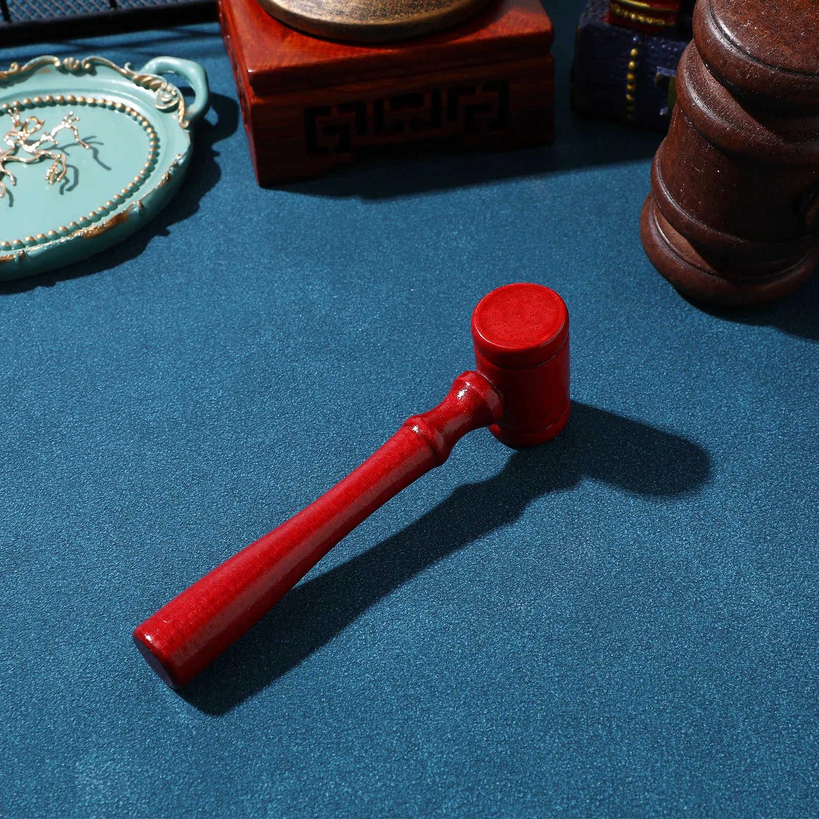 5 قطعة مطارق القاضي المطارق الخشبية البسيطة للأطفال لعب الأدوار تدريب اليد مطارق صغيرة تعزيز تطوير العضلات المطرقة الخشبية #2