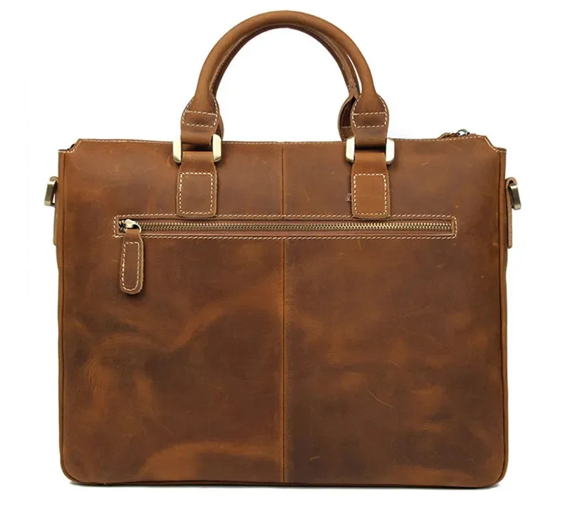 Top Quality Luxury Fashion Vintage Briefcase For Men Formal Business Laptop Bag Designer Handbags 2024 dropshipping bags