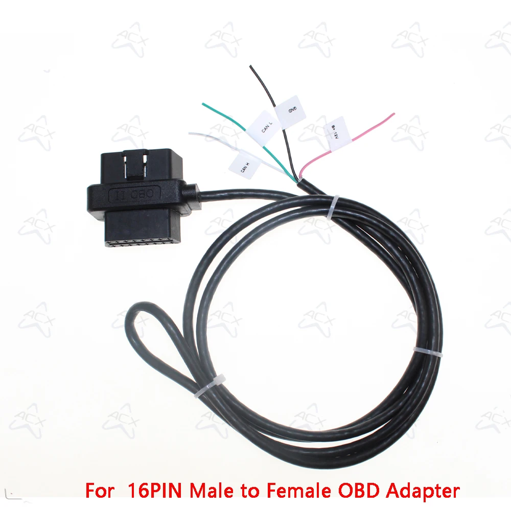For Car OBD2 16PIN Male to Female OBD Adapter One-to-One Extended Plug Assembly Type OBDII 16 Pin Car cable