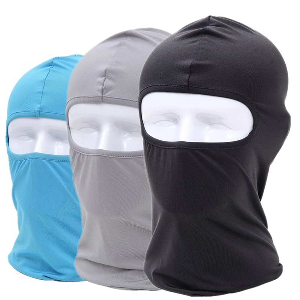 Outdoor Balaclava Hood Motorcycle Bandana Cycling Hunting Hat UV Protection Full Face Scarf Mask Bicycle Cap Mask Cycling Equipm