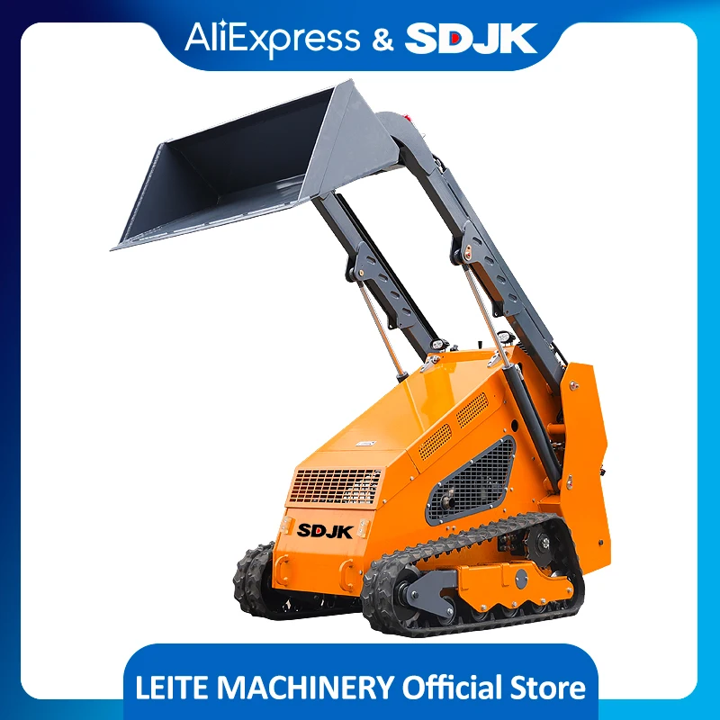 Loader Factory Supply EPA Skid Steer Loader Cheap Loaders 1 Ton EURO 5 perkins engine Mini Wheel Loader commission