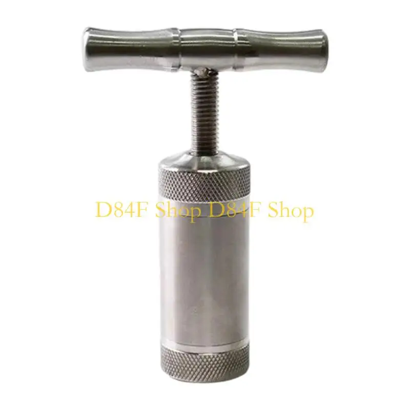 D84F Professional Herb Press Tool Hand Crusher Spices Grinder Accessories with Fine Grinding For Optimally Performances