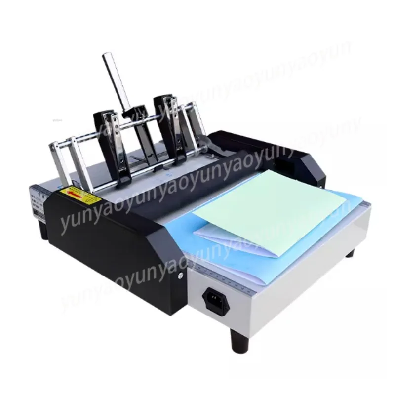 Electric Coated Paper Book Origami Folding Machine Medium Seam Automatic Binding Paper Creasing Processing Equipment