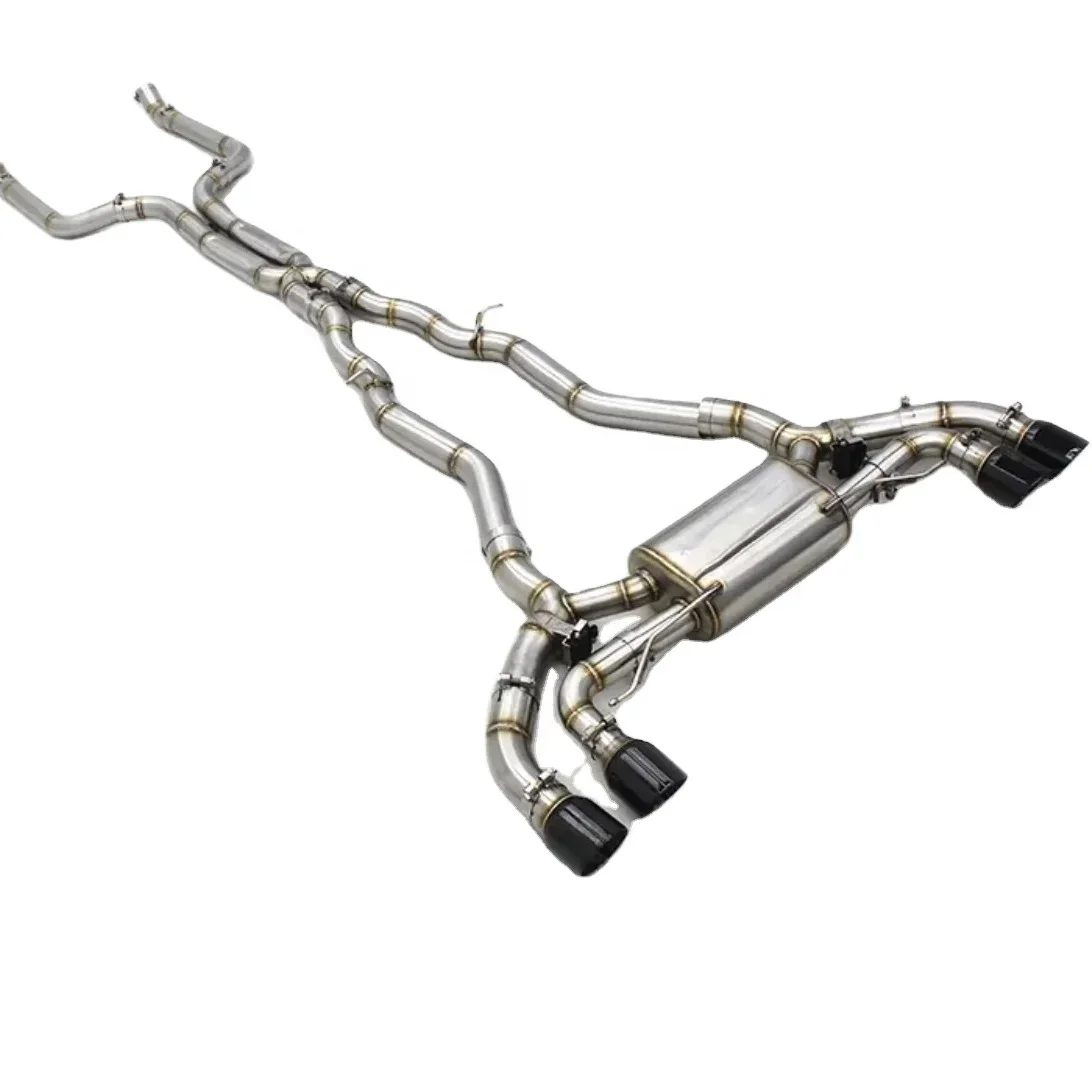 

Catback Exhaust System Stainless Steel Valvetronic For BM W M550/M550i 2018-2019 Exhaust Pipe Muffler