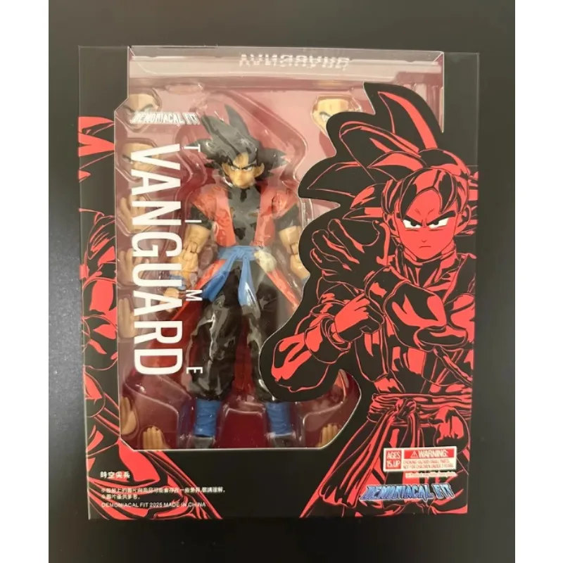 

In Stock! Dragon Ball Demoniacal Fit DF SHF Goku Time Vanguard Trump Card Legendary Berserker Action Figure Toy Model Gift