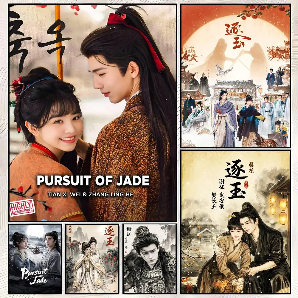TV P-Pursuit of Jade Poster HD PP Paper Waterproof Wall Art Print for Bedroom Living Room Decor