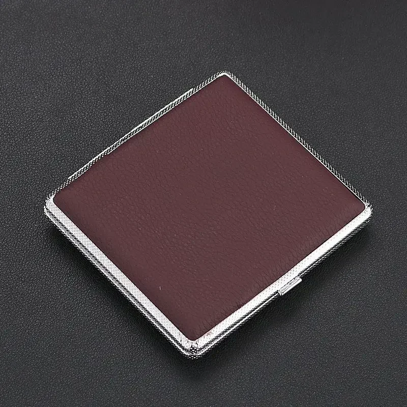 New Cigarette Case Ultra-thin Clamshell Personality Fashion Creative Men Moisture Resistant Pressure Portable for 20pc Cigarette