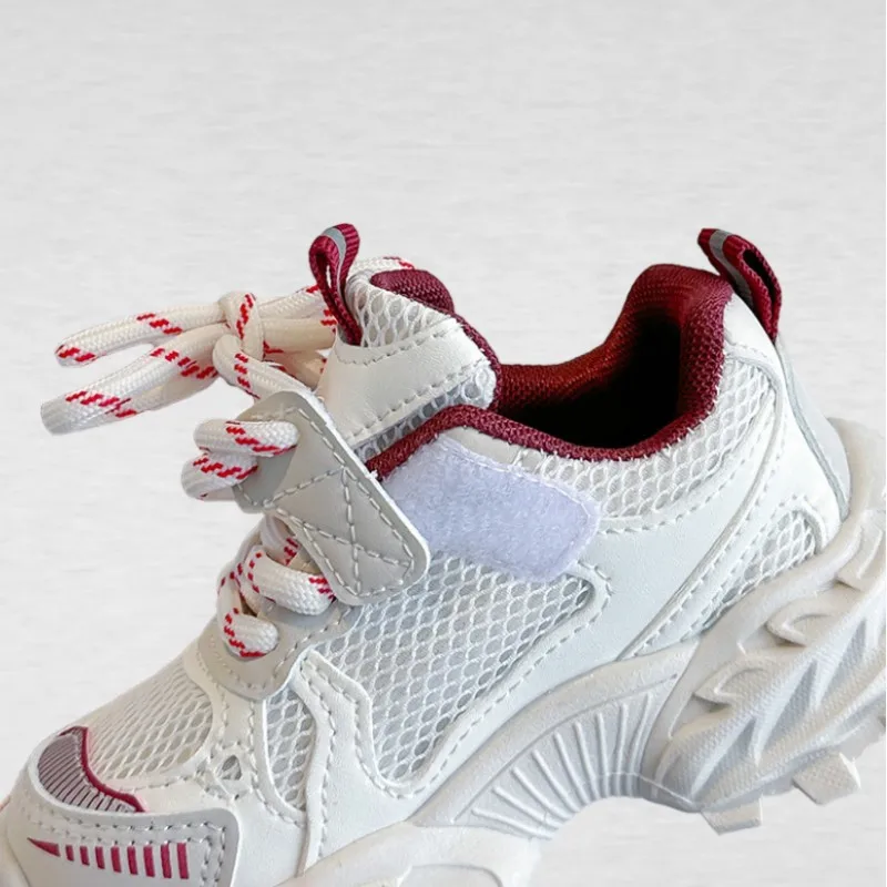 Spring Autumn New Boys' Anti slip Sports Shoes Children's Versatile Outdoor Dad Shoes Girls' Thick soled Fashion Casual Shoes