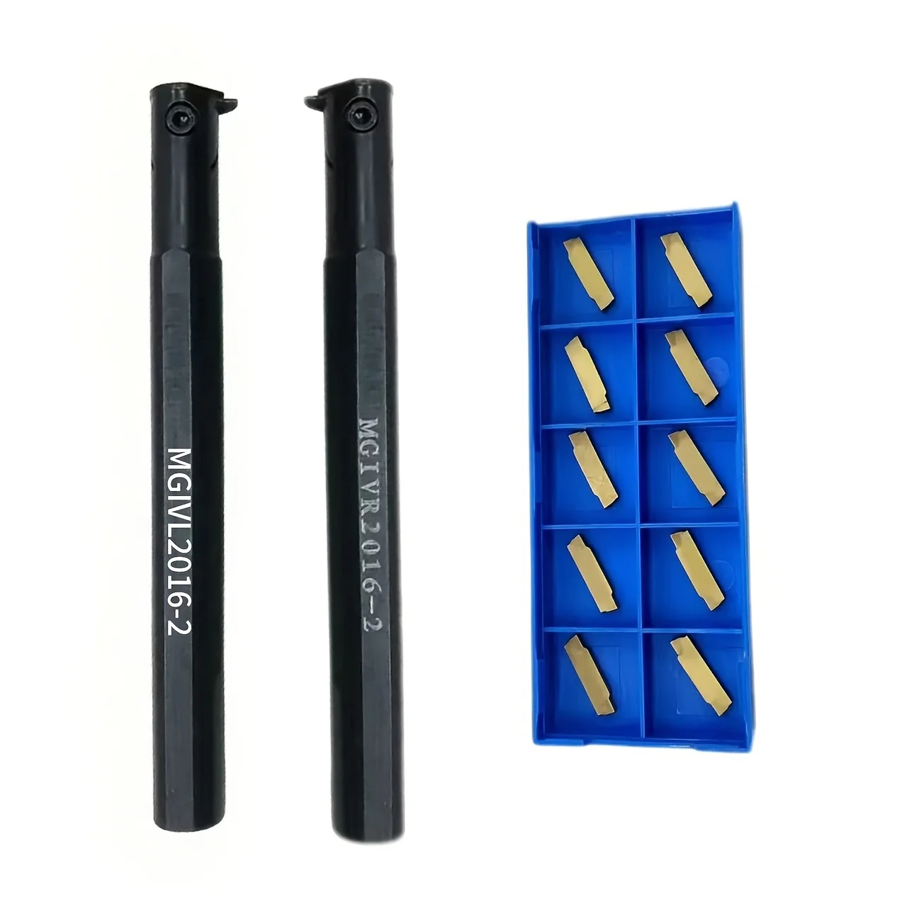 

16mm Internal Grooving Tool + 10pcs MGMN200-G Inserts - CNC Lathe Boring Set for Steel/Stainless