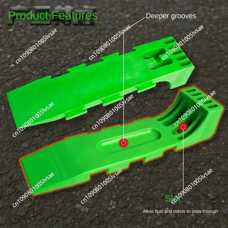 Tire slider accessory 4PCS Trailer Interlocking Plastic Tire Skates For Ramp Wrecker Operations