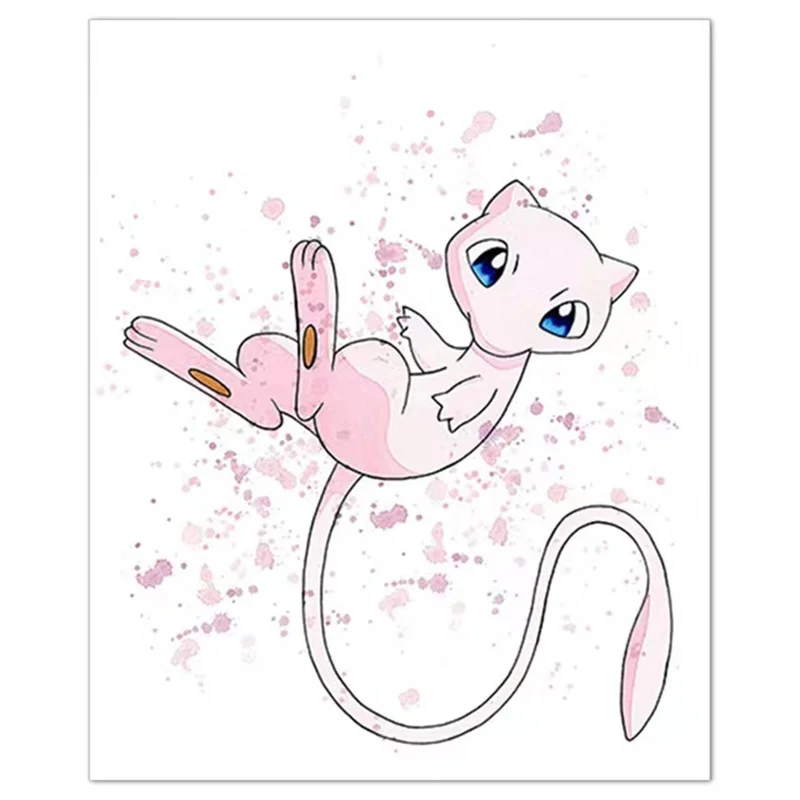 Takara Tomy Pokemon Bulbasaur Charmander Carapuce Poster Toile 3