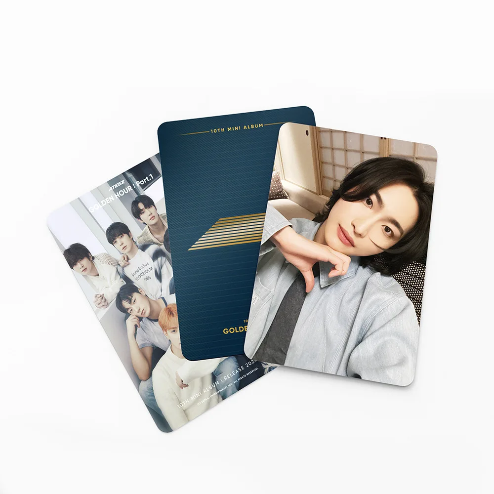 Imagem -05 - Cartões K-pop Ateez Lomo Novo Álbum Hour Antiga: Part.1 Photocards hd Coleção para Fãs do Grupo Boy 55 Peças por Conjunto