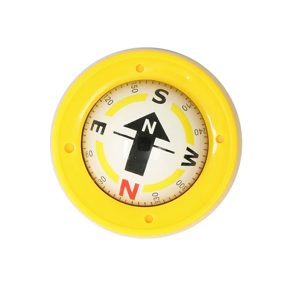 Candy Color Car Guide Ball Compass Accurate Direction Dashboard Ball Adjustable Viewing Angle Car Ornaments Auto Accessories