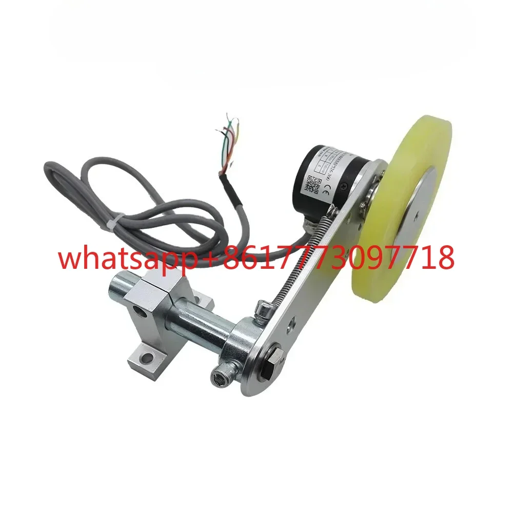 Outer size 38mm 1024ppr Wear-resistant silicone wheels rotary encoder for measuring