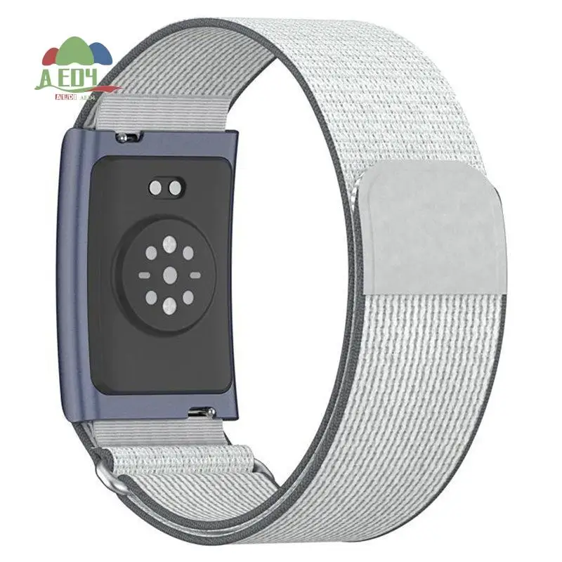 AED4-Strap Compatible Nylon Loop Band: Breathable, Soft, And Durable Wristband With Ring 420Mm Armband