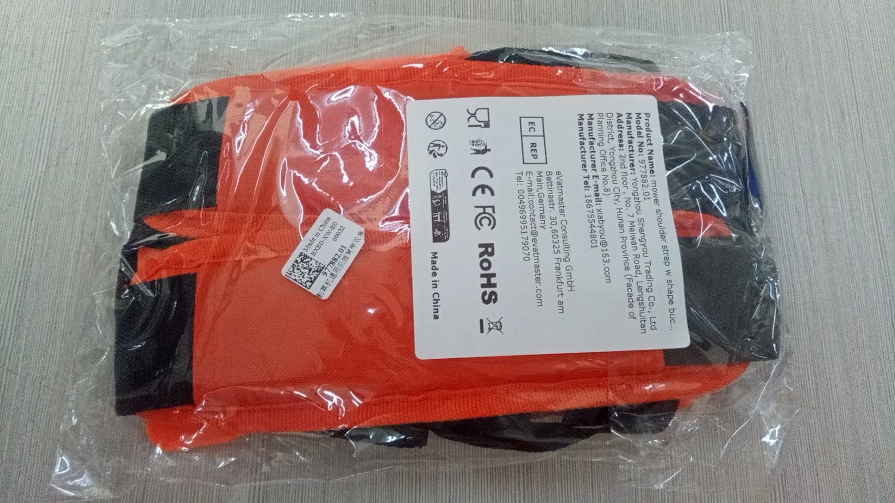 

Double Shoulder Harness Comfortable Padded Belt Double Shoulder Strap Labor Saving Increase Safety Garden Tool Parts